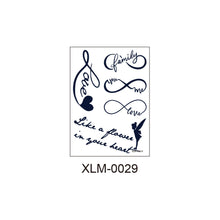 Load image into Gallery viewer, Gardenia Blue Show Juice Tattoo Stickers Men and Women Waterproof Lasting Waterproof Simulation Planting Tattoo Stickers
