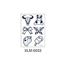 Load image into Gallery viewer, Gardenia Blue Show Juice Tattoo Stickers Men and Women Waterproof Lasting Waterproof Simulation Planting Tattoo Stickers
