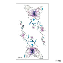 Load image into Gallery viewer, Creative Small Fresh Tattoo Stickers Black and White Animal Disposable Tattoo Stickers Dreamcatcher Arm Body Moon Tattoo Stickers
