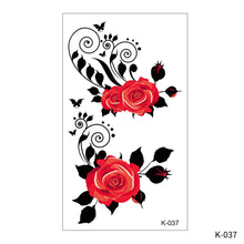 Load image into Gallery viewer, Creative Small Fresh Tattoo Stickers Black and White Animal Disposable Tattoo Stickers Dreamcatcher Arm Body Moon Tattoo Stickers
