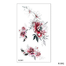 Load image into Gallery viewer, Creative Small Fresh Tattoo Stickers Black and White Animal Disposable Tattoo Stickers Dreamcatcher Arm Body Moon Tattoo Stickers
