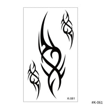 Load image into Gallery viewer, Creative Small Fresh Tattoo Stickers Black and White Color Disposable Tattoo Stickers Arm Body Butterfly Moon Tattoo Stickers
