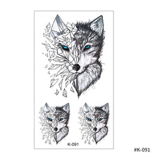 Load image into Gallery viewer, Creative Small Fresh Tattoo Stickers Black and White Color Disposable Tattoo Stickers Arm Body Butterfly Moon Tattoo Stickers

