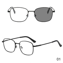 Load image into Gallery viewer, Fashion Retro Color Changing Glasses Metal Frame Sunglasses Fishing Night Vision Driving Sunglass For Men Women
