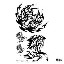 Load image into Gallery viewer, Temporary Colorful Small Fresh Tattoo Stickers Fashion Waterproof Long-lasting Tattoo Stickers Arm Leg Chest Body Art Tattoo
