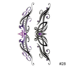 Load image into Gallery viewer, Temporary Colorful Small Fresh Tattoo Stickers Fashion Waterproof Long-lasting Tattoo Stickers Arm Leg Chest Body Art Tattoo

