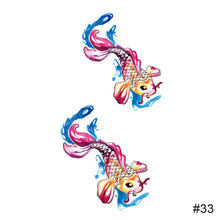 Load image into Gallery viewer, Temporary Colorful Small Fresh Tattoo Stickers Fashion Waterproof Long-lasting Tattoo Stickers Body Art Tattoo For Women Men
