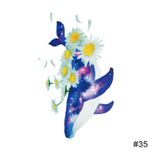 Load image into Gallery viewer, Temporary Colorful Small Fresh Tattoo Stickers Fashion Waterproof Long-lasting Tattoo Stickers Body Art Tattoo For Women Men
