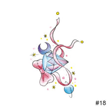 Load image into Gallery viewer, Temporary Colorful Small Fresh Tattoo Stickers Waterproof Long-lasting Tattoo Stickers Fashion Body Art Tattoo Stickers
