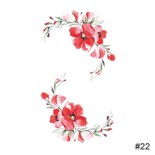 Load image into Gallery viewer, Temporary Colorful Small Fresh Tattoo Stickers Waterproof Long-lasting Tattoo Stickers Fashion Body Art Tattoo Stickers
