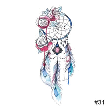 Load image into Gallery viewer, Temporary Colorful Small Fresh Tattoo Stickers Waterproof Long-lasting Tattoo Stickers Fashion Body Art Tattoo Stickers
