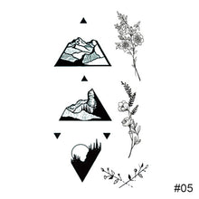 Load image into Gallery viewer, Personalized Colorful Small Fresh Tattoo Stickers Waterproof Long-lasting Tattoo Stickers Temporary Body Art Tattoo Stickers
