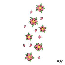 Load image into Gallery viewer, Colorful Small Fresh Tattoo Stickers Waterproof Long-lasting Tattoo Stickers Temporary Arm Leg Chest Body Art Tattoo Stickers
