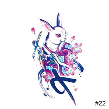 Load image into Gallery viewer, Colorful Small Fresh Tattoo Stickers Waterproof Long-lasting Tattoo Stickers Temporary Arm Leg Chest Body Art Tattoo Stickers
