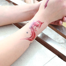 Load image into Gallery viewer, Personalized Fashion Colorful Small Fresh Tattoo Stickers Waterproof Long-lasting Tattoo Stickers Temporary Body Art Tattoo
