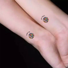 Load image into Gallery viewer, Personalized Fashion Colorful Small Fresh Tattoo Stickers Waterproof Long-lasting Tattoo Stickers Temporary Body Art Tattoo
