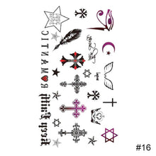 Load image into Gallery viewer, Personalized Fashion Colorful Small Fresh Tattoo Stickers Waterproof Long-lasting Tattoo Stickers Temporary Body Art Tattoo
