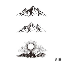 Load image into Gallery viewer, Fashion Black Small Fresh Tattoo Stickers Waterproof Long-lasting Tattoo Stickers Temporary Arm Leg Chest Body Art Tattoo
