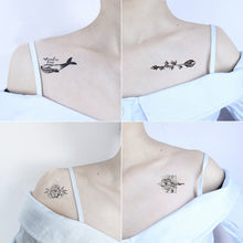 Load image into Gallery viewer, Fashion Simple Black Tattoo Stickers Waterproof Long-lasting Tattoo Stickers Temporary Body Art Tattoo For Women Men
