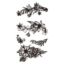 Load image into Gallery viewer, Fashion Simple Black Tattoo Stickers Waterproof Long-lasting Tattoo Stickers Temporary Body Art Tattoo For Women Men
