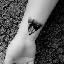 Load image into Gallery viewer, Black Small Fresh Tattoo Stickers Waterproof Long Lasting Temporary Tattoo Stickers Body Art Tattoo Stickers For Women Men
