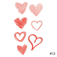 Load image into Gallery viewer, Black Small Fresh Tattoo Stickers Waterproof Long Lasting Temporary Tattoo Stickers Body Art Tattoo Stickers For Women Men
