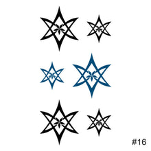 Load image into Gallery viewer, Black Small Fresh Tattoo Stickers Waterproof Long Lasting Temporary Tattoo Stickers Body Art Tattoo Stickers For Women Men
