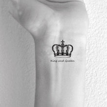 Load image into Gallery viewer, Black Small Fresh Tattoo Stickers Waterproof Long Lasting Temporary Tattoo Stickers Arm Leg Chest Body Art Tattoo Stickers
