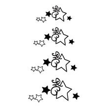 Load image into Gallery viewer, Black Small Fresh Tattoo Stickers Waterproof Long Lasting Temporary Tattoo Stickers Arm Leg Chest Body Art Tattoo Stickers
