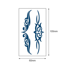 Load image into Gallery viewer, Black Small Fresh Tattoo Stickers Waterproof Long Lasting Temporary Tattoo Stickers Arm Leg Chest Body Art Tattoo Stickers
