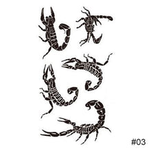Load image into Gallery viewer, Simple Black Small Fresh Tattoo Stickers Waterproof Long Lasting Tattoo Stickers Arm Leg Chest Body Art Tattoo Stickers
