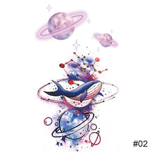 Load image into Gallery viewer, Colorful Small Fresh Tattoo Stickers Waterproof Long Lasting Tattoo Stickers Body Art Paste Painting Tattoo For Women Men
