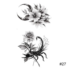 Load image into Gallery viewer, Colorful Small Fresh Tattoo Stickers Waterproof Long Lasting Tattoo Stickers Body Art Paste Painting Tattoo For Women Men
