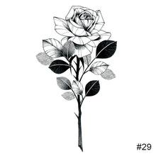 Load image into Gallery viewer, Colorful Small Fresh Tattoo Stickers Waterproof Long Lasting Tattoo Stickers Body Art Paste Painting Tattoo For Women Men
