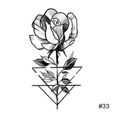 Load image into Gallery viewer, Colorful Small Fresh Tattoo Stickers Waterproof Long Lasting Tattoo Stickers Body Art Paste Painting Tattoo For Women Men
