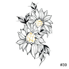 Load image into Gallery viewer, Colorful Small Fresh Tattoo Stickers Waterproof Long Lasting Tattoo Stickers Body Art Paste Painting Tattoo For Women Men
