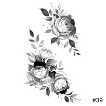 Load image into Gallery viewer, Small Fresh Black Tattoo Stickers Waterproof Long Lasting Tattoo Stickers Arm Leg Chest Body Art Paste Painting Tattoo
