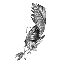 Load image into Gallery viewer, Small Fresh Black Tattoo Stickers Waterproof Long Lasting Tattoo Stickers Temporary Arm Leg Chest Body Art Tattoo
