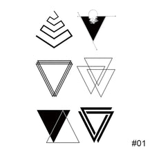 Load image into Gallery viewer, Small Fresh Black Tattoo Stickers Waterproof Long Lasting Tattoo Stickers Temporary Arm Leg Chest Body Art Tattoo
