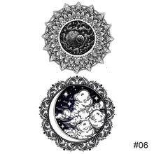 Load image into Gallery viewer, Small Fresh Black Tattoo Stickers Waterproof Long Lasting Tattoo Stickers Temporary Arm Leg Chest Body Art Tattoo

