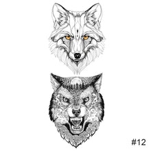 Load image into Gallery viewer, Small Fresh Black Tattoo Stickers Waterproof Long Lasting Tattoo Stickers Temporary Arm Leg Chest Body Art Tattoo
