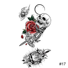 Load image into Gallery viewer, Temporary Small Fresh Colorful Tattoo Stickers Waterproof Long Lasting Tattoo Stickers Body Art Paste Painting Tattoo
