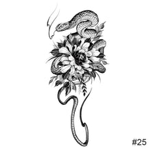 Load image into Gallery viewer, Temporary Small Fresh Colorful Tattoo Stickers Waterproof Long Lasting Tattoo Stickers Body Art Paste Painting Tattoo
