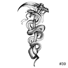Load image into Gallery viewer, Temporary Small Fresh Colorful Tattoo Stickers Waterproof Long Lasting Tattoo Stickers Body Art Paste Painting Tattoo
