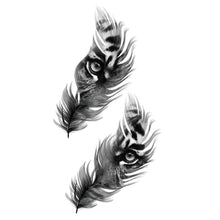 Load image into Gallery viewer, Small Fresh Black Tattoo Stickers Waterproof Long Lasting Tattoo Stickers Body Art Tattoo For Women Men
