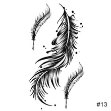 Load image into Gallery viewer, Small Fresh Black Tattoo Stickers Waterproof Long Lasting Tattoo Stickers Body Art Tattoo For Women Men
