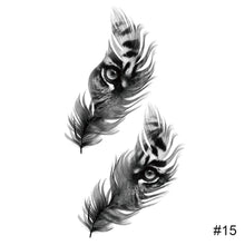 Load image into Gallery viewer, Small Fresh Black Tattoo Stickers Waterproof Long Lasting Tattoo Stickers Body Art Tattoo For Women Men
