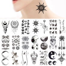Load image into Gallery viewer, Temporary Small Fresh Tattoo Stickers Waterproof Long Lasting Tattoo Stickers Body Art Paste Painting Tattoo For Women Men

