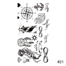 Load image into Gallery viewer, Temporary Small Fresh Tattoo Stickers Waterproof Long Lasting Tattoo Stickers Body Art Paste Painting Tattoo For Women Men
