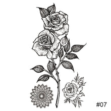 Load image into Gallery viewer, Temporary Small Fresh Tattoo Stickers Waterproof Long Lasting Tattoo Stickers Arm Leg Chest Body Art Tattoo
